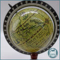 Vintage Globe with Rosewood Color Base!!! 20cm