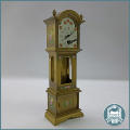 Vintage Miniature West German Blessing Grandfather Clock- Complete!!!