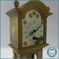 Vintage Miniature West German Blessing Grandfather Clock- Complete!!!