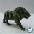 Vintage Carved Verdite Lion Paperweight!!!