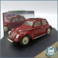 Vintage VITESSE Die Cast Metal Red Volkswagen 1200 Beetle!!!