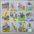 RARE!!! 1936 United Tobacco Sports & Pastimes in South Africa Cigarette Card Collection!!!