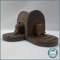 Vintage Brass and Wood Railway Inspired Book Ends !!!