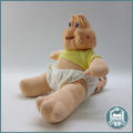 Original Baby Sinclair from the 90`s TV Series Dinosaurs Soft toy Rubber head!!