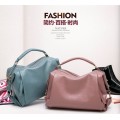 Fashion retro 2 separate layers barrel style handbag. Black color. Stock in ZA