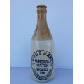 WEST RAND MINERAL WATERS LTD.  KRUGERSDORP Ginger beer bottle