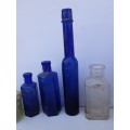 Collection of pre 1910 bottles