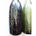 Two antique beer bottles SA BREWERIES and CHANDLER'S