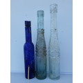 Two Oil type and a Castor oil bottle