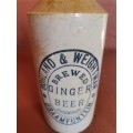 Braamfontein Ginger beer bottle