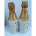 Two Ginger beer bottles P. Sullivan & Son Beaconsfield and  Sullivan's