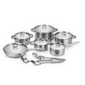Chukbok 15-Piece Heavy Bottom Stainless Steel Cookware Set