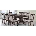 9 Piece Solid Wood Dining Room Set with 8 Chairs