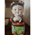 Chinese porcelain wedding set- 2 figurines