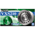 AOSHIMA VIP Modular VX210 model car rim and tyre set 1:24 - 19 Inch