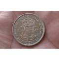 2.5 Shilling (Half Crown) Union Of South Africa - 1943