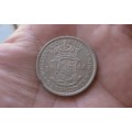 2.5 Shilling (Half Crown) Union Of South Africa - 1944