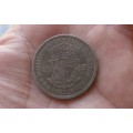 2.5 Shilling (Half Crown) Union Of South Africa - 1945