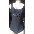 ONE PIECE SWIMSUIT - SIZE:  10