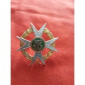 Bophuthatswana Defense Chaplain cap badge- VERY SCARCE