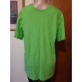 Green Stay New Slim Fit Cotton Crew Neck T-shirt