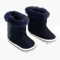 Wooliesba Navy Quilted Snow Boots