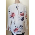 Stella Morgan White Top With Flowers