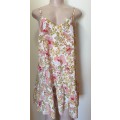 Strap Summer Flower Sun Dress