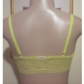 Lime Lace Padded Non-Wired Bralette