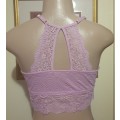 Pink Lace Padded Bralette