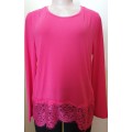 Only Mid Pink Lilo Long Sleeve Top