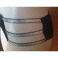 Cut Out Silver Tape Side Briefs