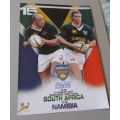SOUTH AFRICA VS NAMIBIA 15 AUGUST 2007 - PROGRAMME