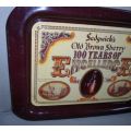 OLD S.A. SEDGWICK'S OLD BROWN SHERRY 1886 - 1986 - 100 YEAR OF EXCELLENCE - BAR TRAY / SERVING TRAY