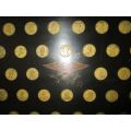VINTAGE COUROC COIN TRAY  36 COINS FROM WASHINGTON TO NIXON