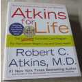 ATKINS FOR LIFE - ROBERT C ATKINS, M.D. ( LARGE PRINT HARDCOVER )