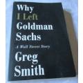 WHY I LEFT GOLDMAN SACHS - A WALL STREET STORY - GREG SMITH