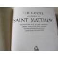 THE GOSPEL ACCORDING TO SAINT MATTHEW ( LARGE PRINT )