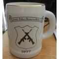 NEW SARUM RIFLE CLUB / HATFIELD POLICE RESERVE RIFLE CLUB 1977 - MUG