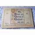THE KINGS AND QUEENS OF ENGLAND 1066 - 1935 - JOHN PLAYER & SONS TOBACCO PICTURE CARDS IN ALBUM