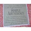 SIMPLE ABUNDANCE - A DAYBOOK OF COMFORT AND JOY - SARAH BAN BREATHNACH
