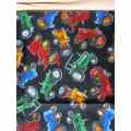 TRACTOR  - POLY COTTON FABRIC