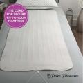 Pure Pleasure- Single tie-down electric blanket - White ( Open Box Item ) | Barcode: 6002417008482