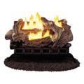 Alva Log Fireplace Gas Heater - Black  ( Open Box Item ) | Barcode: 6003339008666
