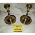 Vintage Brass Drip Bowl Hand Crafted Set Candle Holders for Home Decor