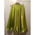 Lime green circle skirt 34-36