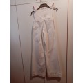 White pants with pockets 34-36