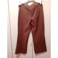 Brown formal pants 14 Foschini