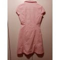 Pink zipped dress 34