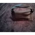 Black evening bag with sling